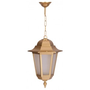 GOLD CEILING GARDEN LIGHTING 27 CM DIAMETER LOAD: 60 CM